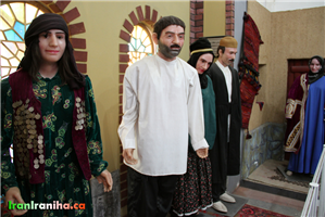  بخشی  از  موزه‌ی  مردم‌شناسی  استان  کرمانشاه  واقع  در  عمارت  عباسیه 