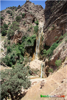  نمای  آبشار  نوژیان 