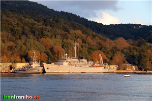  محل  استقرار  نیروی  دریایی  ترکیه  در  بخش  شمالی  تنگه  بسفر 