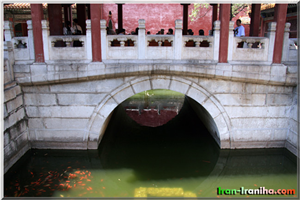  داخل  شهر  ممنوعه  (  خصوصاً  در  بخش  شمالی  آن  که  محل  زندگی  خصوصی  امپراطور  بوده  )  چندین  حوض  و  بخش  هایی  از  رودخانه  طلایی  مشاهده  می  شود.  این  حوض  ها  مملو  از  ماهی  های  قرمز  هستند.  ماهی  قرمز  در  فرهنگ  چینی  و  خصوصاً  بر  اساس  آموزه  های  فنگ  شویی  بسیار  مورد  احترام    است. 
