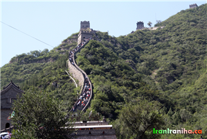  نمایی  از  دیوار  بزرگ  چین 
